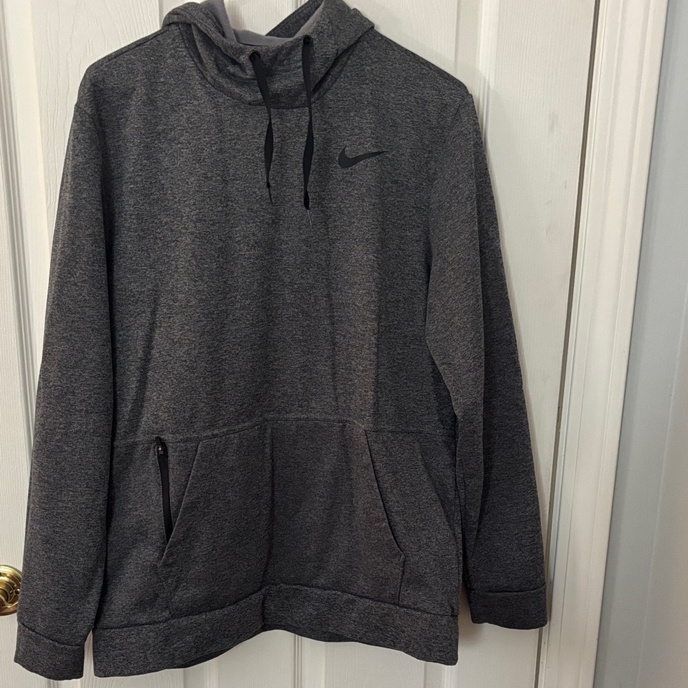 Nike Men's Charcoal Hoodie